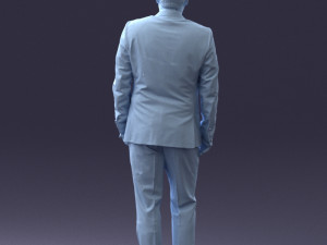 waiter man 0414-1 3D मॉडल