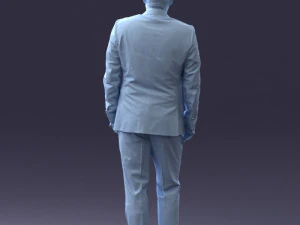 waiter man 0414-1 3D Model