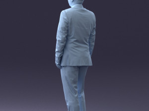 waiter man 0414-1 3D मॉडल