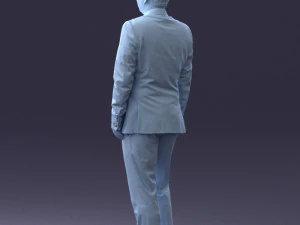 waiter man 0414-1 3D Model