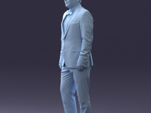 waiter man 0414-1 3D मॉडल