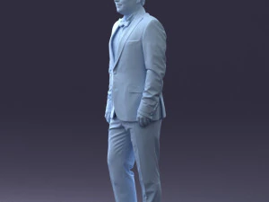 waiter man 0414-1 3D Model