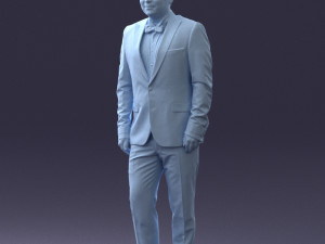waiter man 0414-1 3D मॉडल