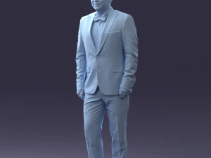 waiter man 0414-1 3D Model