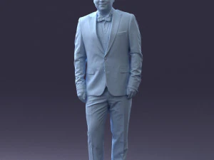 waiter man 0414-1 3D Model