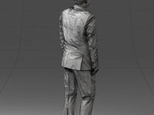 waiter man 0414-1 3D Model