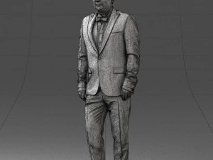 waiter man 0414-1 3D Model