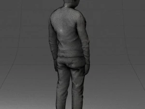 man in sweater 0219 3D Model