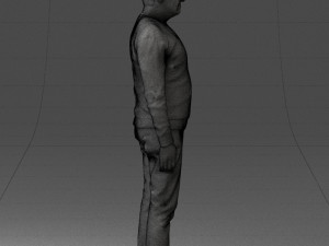 man in sweater 0219 3d print ready 3D Print Model