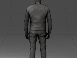 man in sweater 0219 3d print ready 3D Print Model