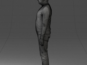 man in sweater 0219 3d print ready 3D Print Model