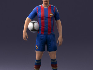 football player 0510-2 3D 모델