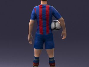 football player 0510-2 Modelo 3D