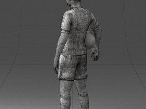 football player 0510-2 Modelo 3D