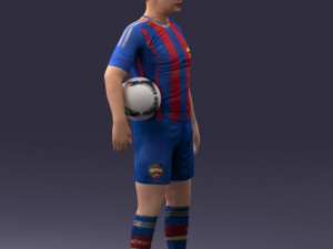 football player 0510-2 3d print ready 3D Druckmodell