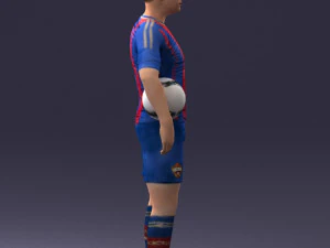 football player 0510-2 3d print ready 3D Print Model