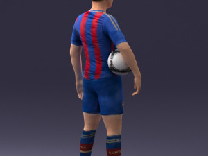 football player 0510-2 3d print ready 3D Druckmodell