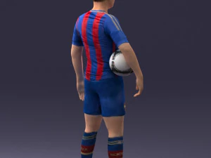football player 0510-2 3d print ready 3D Print Model
