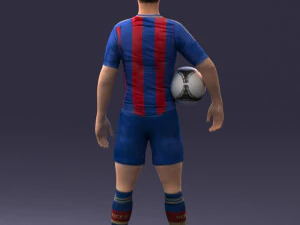 football player 0510-2 3d print ready 3D Print Model