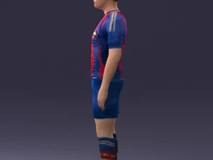 football player 0510-2 3d print ready 3D Print Model