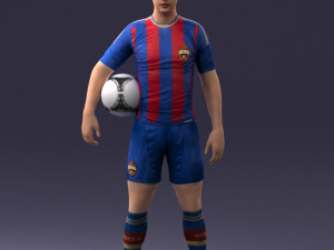 football player 0510-2 3d print ready 3D Druckmodell