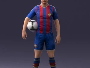 football player 0510-2 3d print ready 3D Print Model