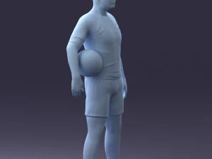 football player 0510-2 3d print ready 3D Print Model