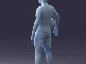 football player 0510-2 3d print ready 3D Print Model