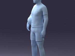 football player 0510-2 3d print ready 3D Druckmodell