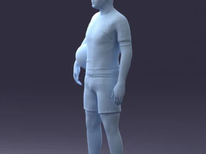 football player 0510-2 3d print ready 3D Print Model