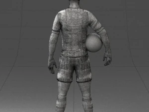 football player 0510-2 3d print ready 3D Print Model