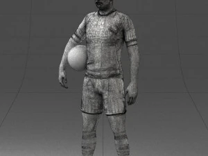 football player 0510-2 3d print ready 3D Print Model