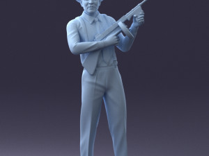 gangster 0105 3D 模型