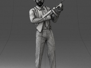 gangster 0105 3D 模型