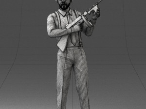 gangster 0105 3D 模型