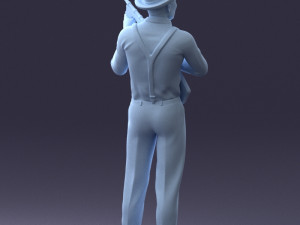 gangster 0105 3d print ready Modello di stampa 3D