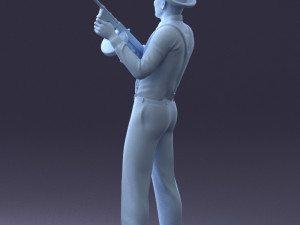 gangster 0105 3d print ready Modello di stampa 3D