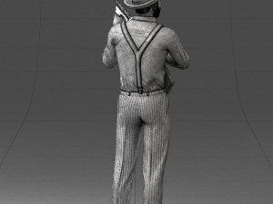 gangster 0105 3d print ready Modello di stampa 3D