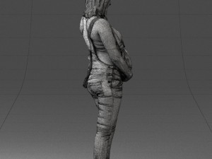 pregnant woman 0506-1 3d print ready 3D 打印模型