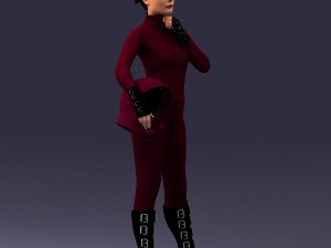 space girl 0411 3Dモデル