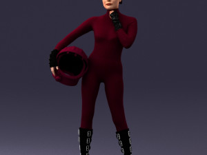 space girl 0411 3Dモデル