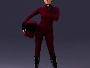 space girl 0411 3d print ready 3D Print Model