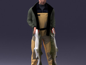 fisherman 1102-2 3D 모델