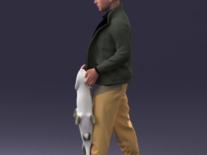 fisherman 1102-2 3D 모델