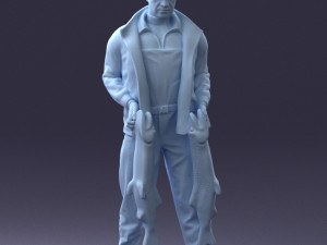 fisherman 1102-2 3D 모델