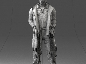 fisherman 1102-2 3D 모델