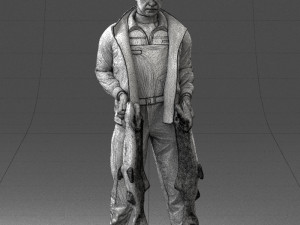 fisherman 1102-2 3D 모델