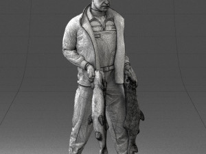 fisherman 1102-2 3D 모델