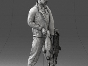 fisherman 1102-2 3D 모델