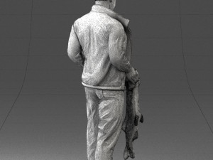 fisherman 1102-2 3D 모델